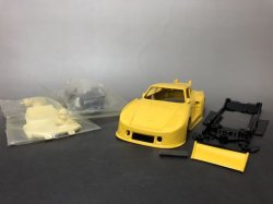 画像1: Porsche935 K3 Painted Slot Car Kit Yellow【ポルシェ９３５ Ｋ３ ペイントキット 黄色】