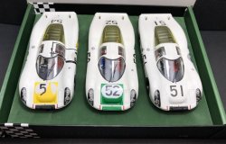 画像1: Porsche907L 24H Daytona1968 FINISH LINE SET　 LTD EDITION-BOX【ポルシェ９０７Ｌ １９６８年デイトナ２４時間耐久レース １位２位３位】