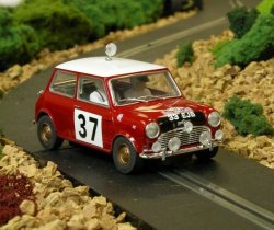 画像1: MORRIS MINI COOPER MONTE CARLO 1964【モーリスミニクーパーモンテカルロラリーNo37】