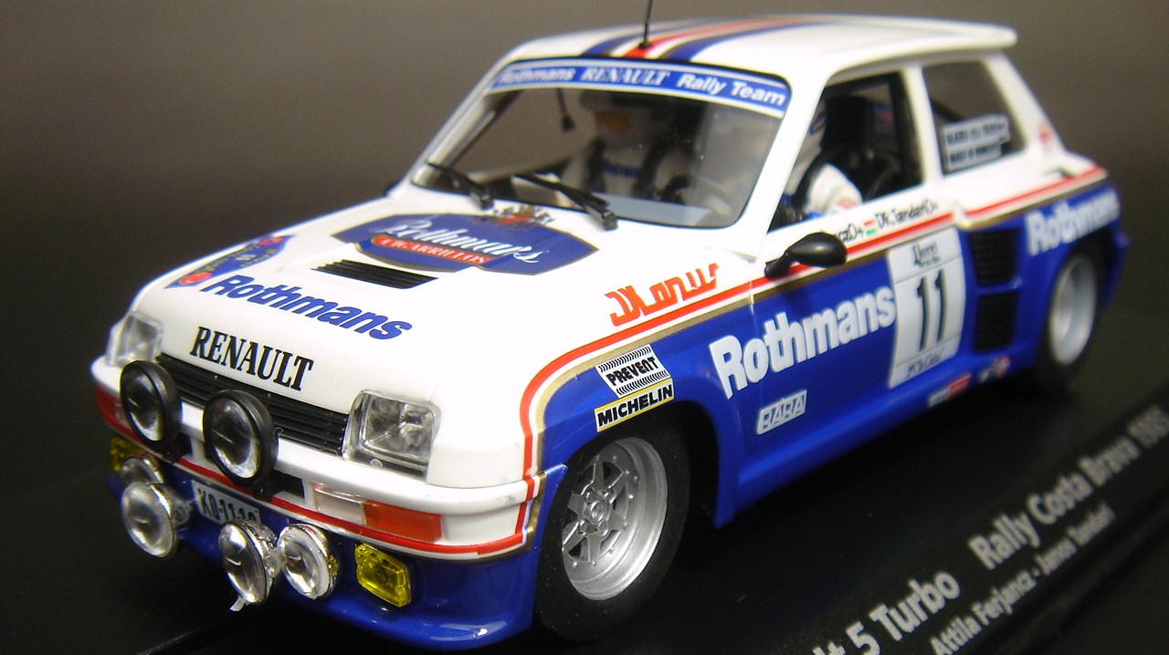 【再入荷】RENAULT 5 Turbo No11 Rothmans【ルノーサンクターボ ロスマンズ】『平行輸入品』 - 【MINI