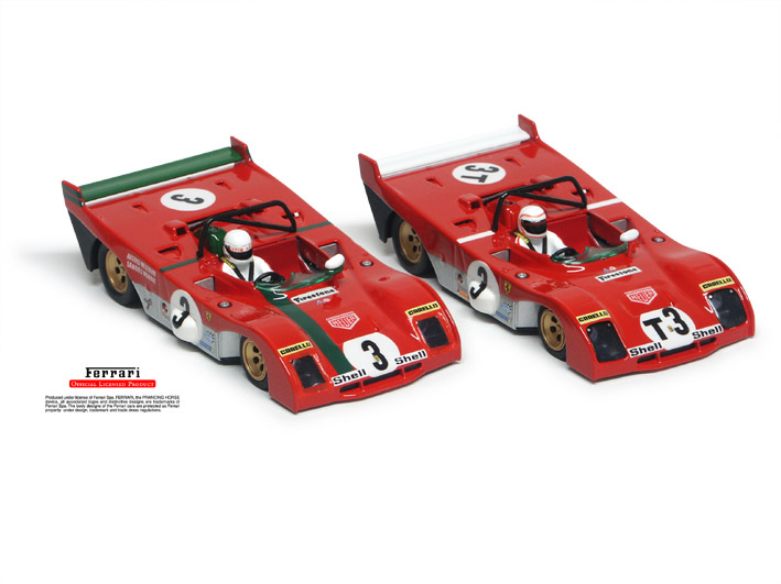 フェラーリ３１２ＰＢ[Ferrari312PB]タルガフローリオ 2台セット 限定ＢＯＸ　 