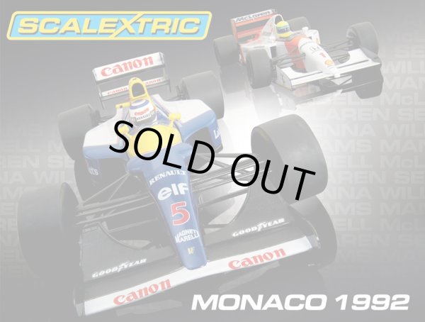 画像1: Monaco Grand Prix1992 F1 BOX Williams FW14B No5 and McLaren MP4/7 No1【ウイリアムズルノーF1 FW14B　ナイジェルマンセル＆マクラーレンMP4-6ホンダF1 アイルトンセナ】『限定BOX』[C2971A]