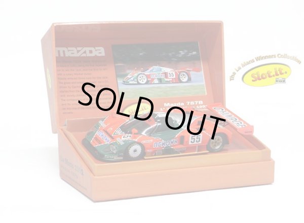 画像1: 【再入荷】Mazda787B Le Mans1991 Winner No55 RENOWN【マツダ787B 1991年ルマン24時間耐久レース優勝車輌レナウンカラー限定BOX】