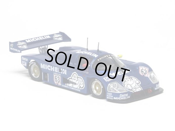 画像1: 【再入荷】Sauber Mercedes C9 3rd Nuerburgring Sept.1987 No63 MICHELIN【ザウバーメルセデスC9ミシュランカラー】
