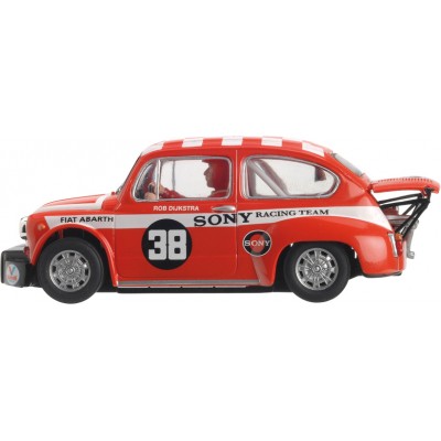 画像: FIAT ABARTH 1000 No38[CINQUECENTO]SONY RACING TEAM【フィアットアバルト1000】赤ｘ赤白チェック