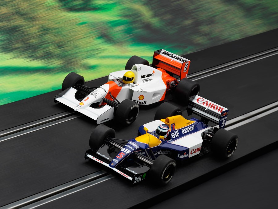 画像: Monaco Grand Prix1992 F1 BOX Williams FW14B No5 and McLaren MP4/7 No1【ウイリアムズルノーF1 FW14B　ナイジェルマンセル＆マクラーレンMP4-6ホンダF1 アイルトンセナ】『限定BOX』[C2971A]