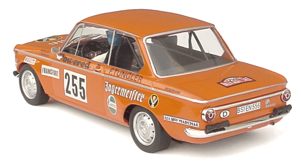 画像: BMW 2002 Jagermeister No255 Rally Montecarlo 1973【ビーエムダブル２００２ イエーガーマイスター １９７３年モンテカルロラリー】