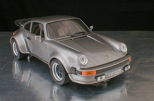 画像: Porsche 911(930)TURBO 'ANTHRACITE 77' 【ポルシェ９１１(９３０)ターボ　シルバー】