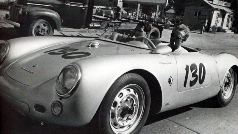 Porsche 550 spyder, James Dean No.130【ポルシェ５５０スパイダー