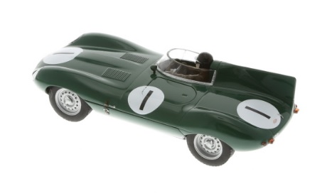 画像: 【再入荷】Jaguar D-Type No.1 Dundrod 1955  Hawthorn - Titterington 【ジャガーDタイプ 1955年ダンドロッド　緑色】