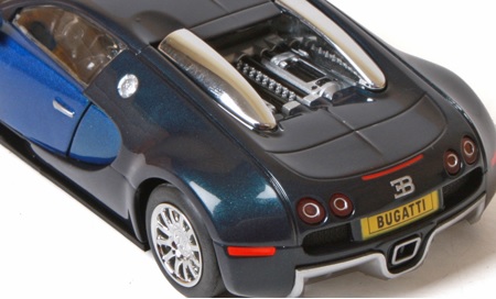 画像: Bugatti Veyron road car Blue x Black【ブガッティ・ヴェイロン ロードカー　メタリックブルーxブラック】