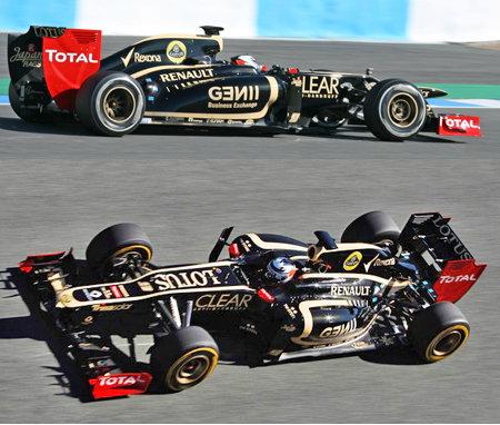 LOTUS F1 TEAM F1 2012 E20 No9 Kimi Raikkonen【ロータスF1チーム 
