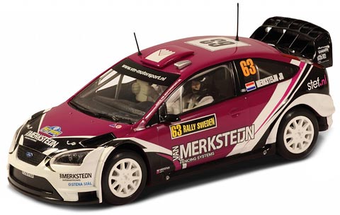 画像1: Ford Focus RS WRC No63 Van Merksteijn Motersport Rally Sweden 2010【フォードフォーカスRS200 ヴァンマークステイジンモータースポーツ 2010年スウェーデンラリー】