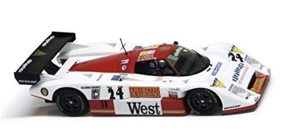 Lancia LC2 WEST 24h Le Mans 1988 No.24 [R.Randaccio N.Marozzo J.P. 