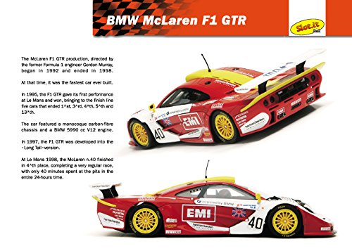 画像: BMW McLaren F1 GTR Le Mans 1998 No.40 EMI【ビーエムダブルマクラーレンＦ１GTR１９９８年ルマン２４時間耐久レース】