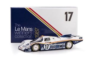画像1: PORSCHE962C No.17 1st LeMans 1987 Winner 《The Le Mans Winners collection》 (Limited Edition Box)【ポルシェ９６２Ｃ ロスマンズ １９８７年ルマン２４時間耐久レース優勝車両】