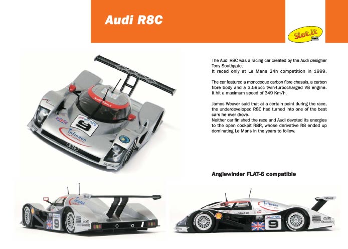 画像: Audi R8C 24ｈ Le Mans1999 No9【アウディR8C 1999年ルマン24時間耐久レース】
