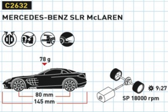 画像: MERCEDES SLR McLAREN Road Car【メルセデスSLRマクラーレン ロードカー シルバー】