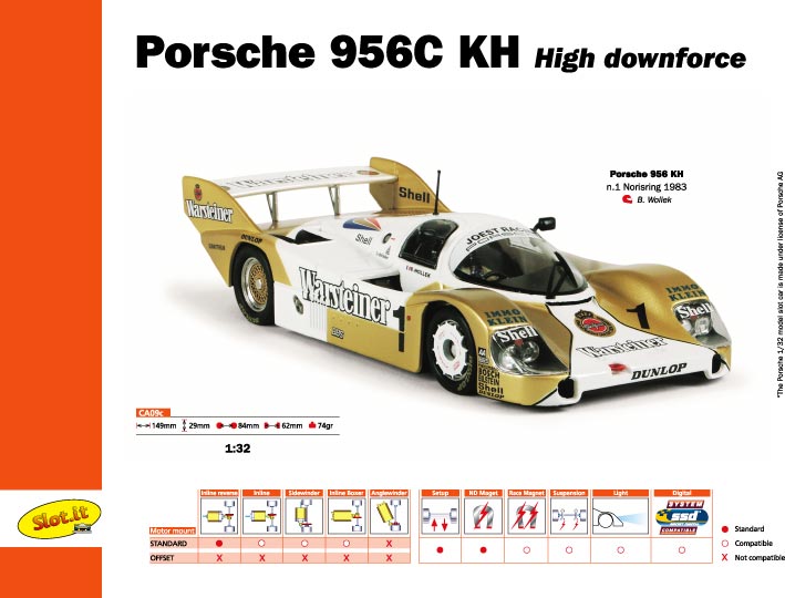 Porsche 956 KH 1st(Winner)Norisring 1983 No1【ポルシェ956KH 1983年 